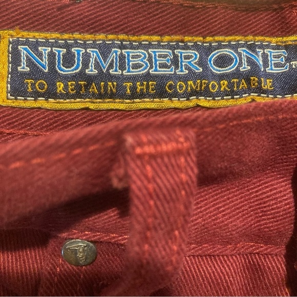 TRUSSARDI JEANS Sz 29 x 31 High  Rise Tapered Legs Made in Italy New - Picture 6 of 13